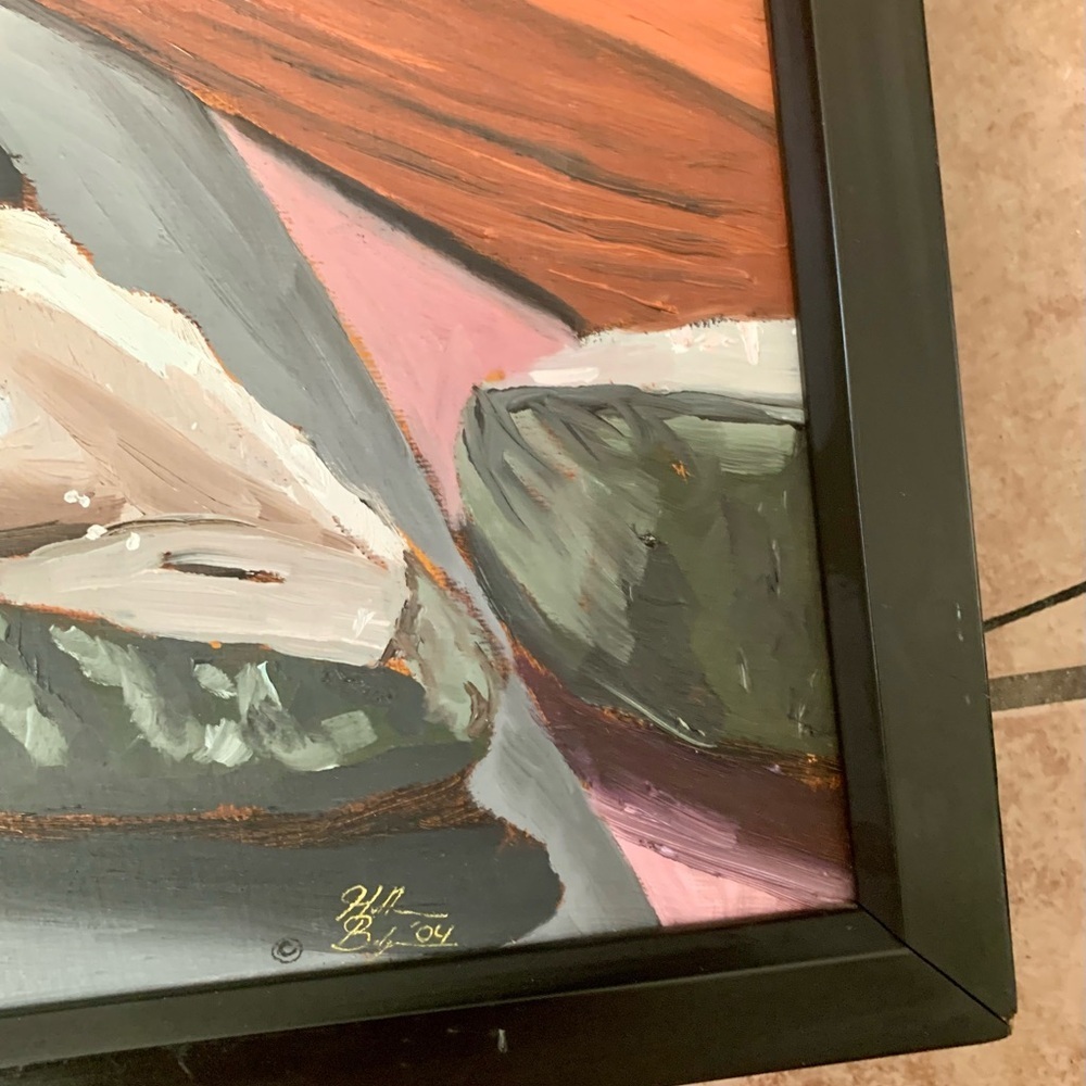 Painting Canvas Oil Still Lite With Fruit By Heather Pi lapis - Picture 8 of 15